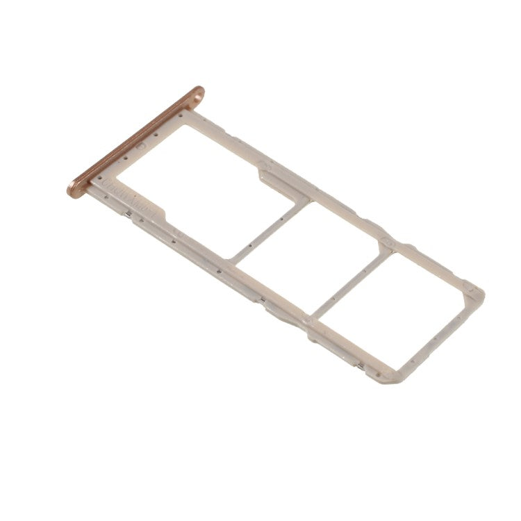 OEM SIM Card Tray Holder Replacement Part for Huawei Y7 (2019) / Y7 Pro (2019) / Y7 Prime (2019) - Gold