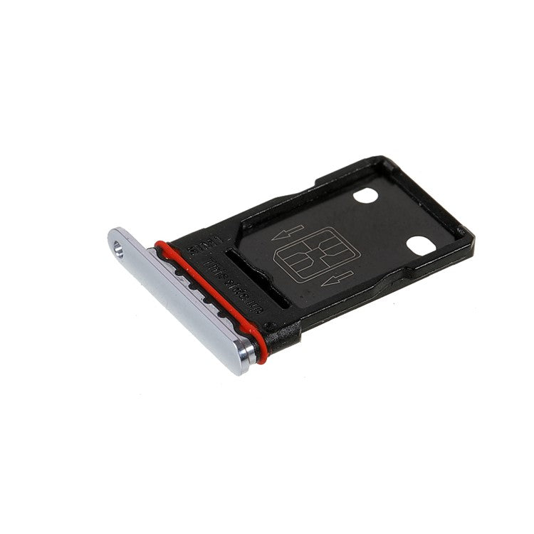 OEM SIM Card Tray Holder Slot Replacement Part for OnePlus 9 Pro - Silver