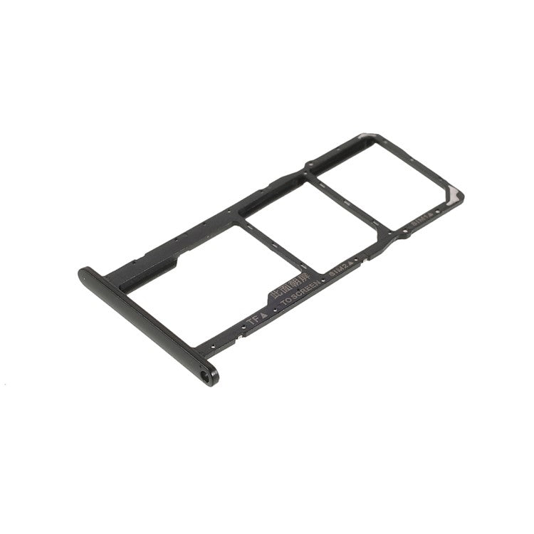 OEM Dual SIM + TF Card Tray Holder Replacement for Huawei Y5 (2019) - Black