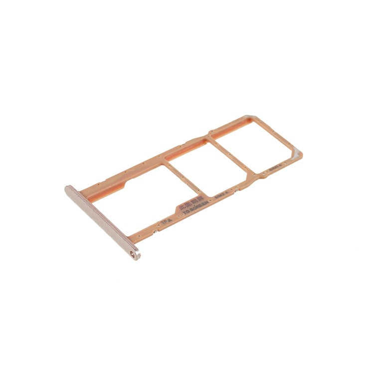 OEM Dual SIM + TF Card Tray Holder Replacement for Huawei Y5 (2019) - Gold