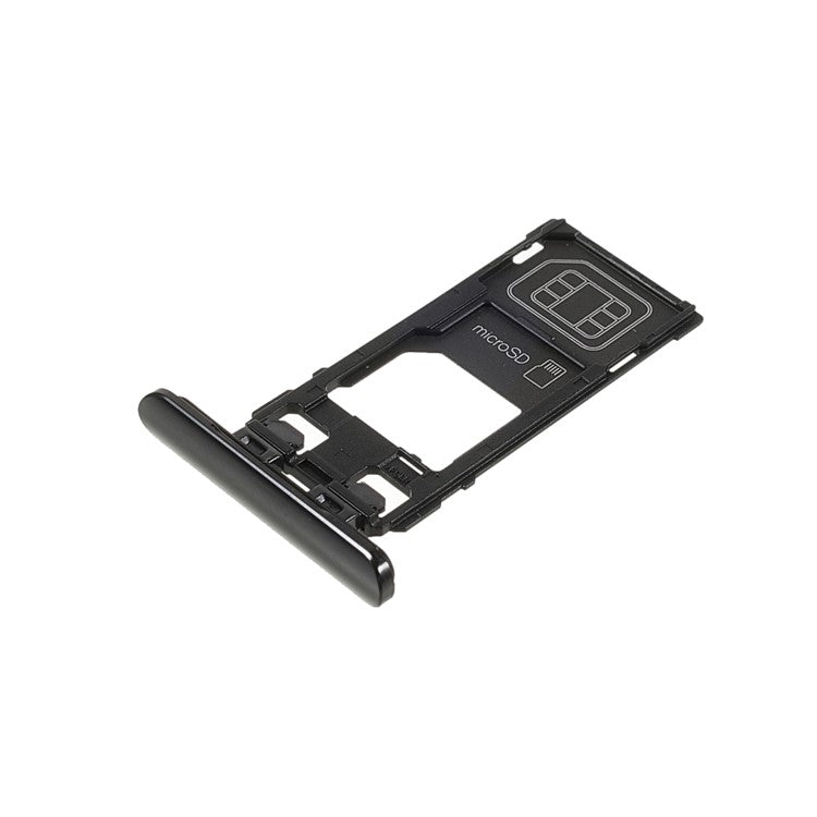 OEM SIM + TF Card Tray Holder Replacement for Sony Xperia 5 - Black