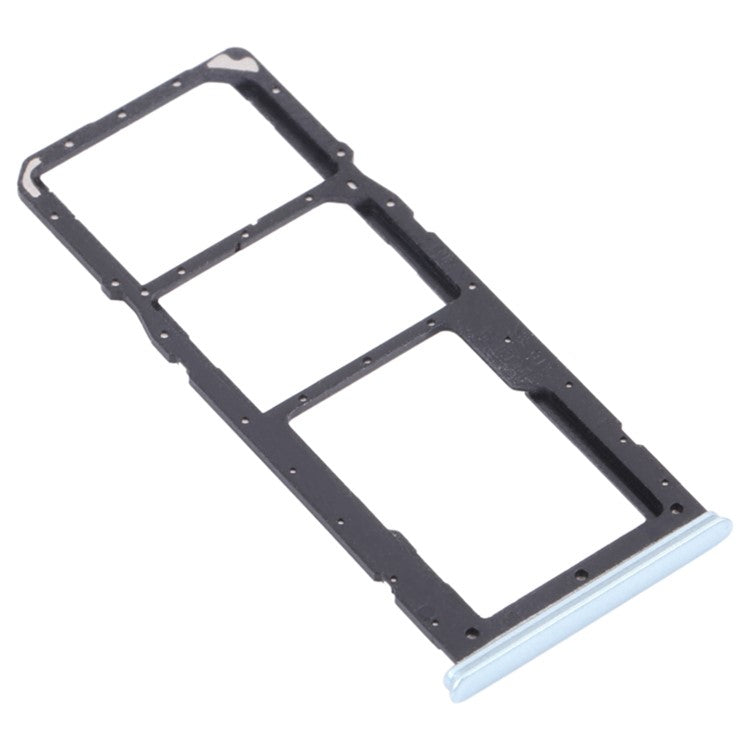 For Realme C17 RMX2101 Dual SIM Cards + Single TF Card Tray Holder Replacement (without Logo) - Green