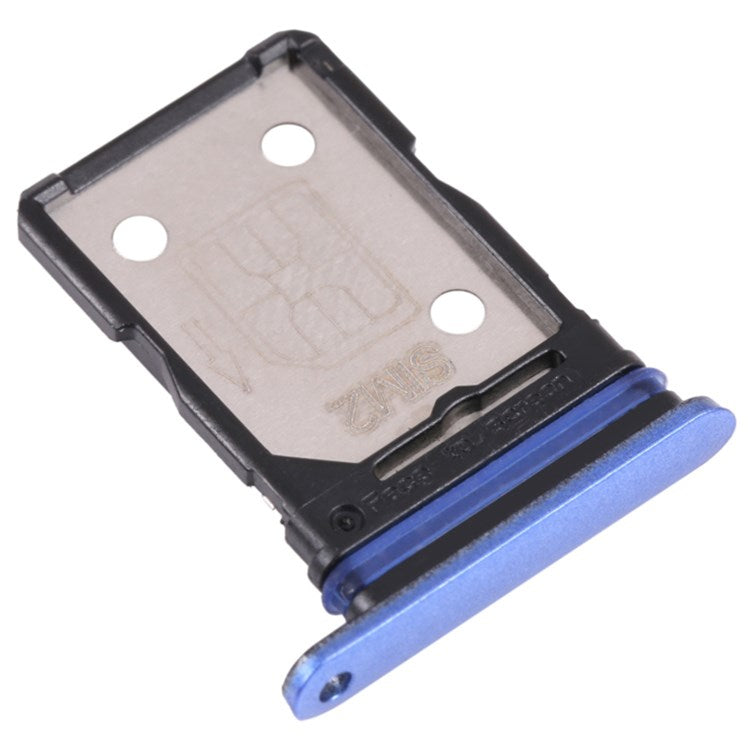 For Realme X7 RMX2176 Dual SIM Card Tray Holder Replacement (without Logo) - Blue