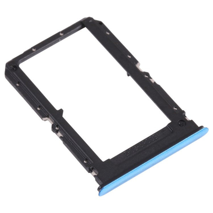 For Oppo Reno5 5G PEGM00, PEGT00, CPH2145 Dual SIM Card Tray Holder Replacement (without Logo) - Blue