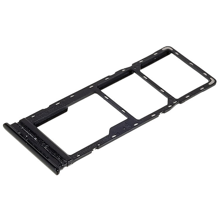 For Infinix Note 10 X693 Dual SIM Cards + Single SD Card Tray Holder Replacement (without Logo) - Black