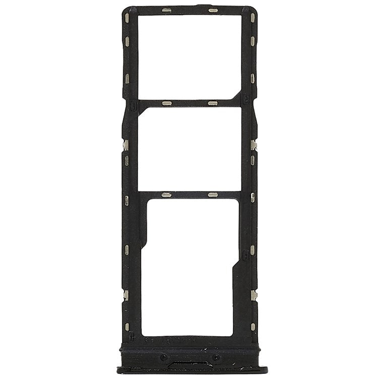 For Infinix Zero 8 X687 / Zero 8i X687B Dual SIM Cards + Single SD Card Tray Holder Replacement (without Logo) - Black