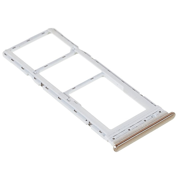 For Tecno Camon 18 CH6 Dual SIM Cards + Single SD Card Tray Holder Replacement (without Logo) - Gold