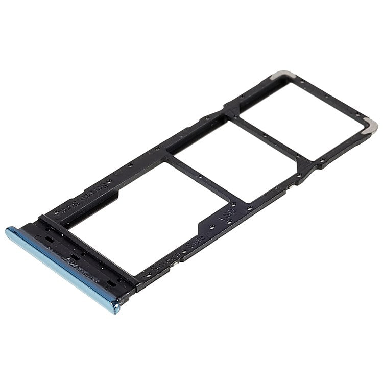 For Tecno Camon 15 Premier / Camon 15 Pro CD8 Dual SIM Cards + Single SD Card Tray Holder Replacement (without Logo) - Silver