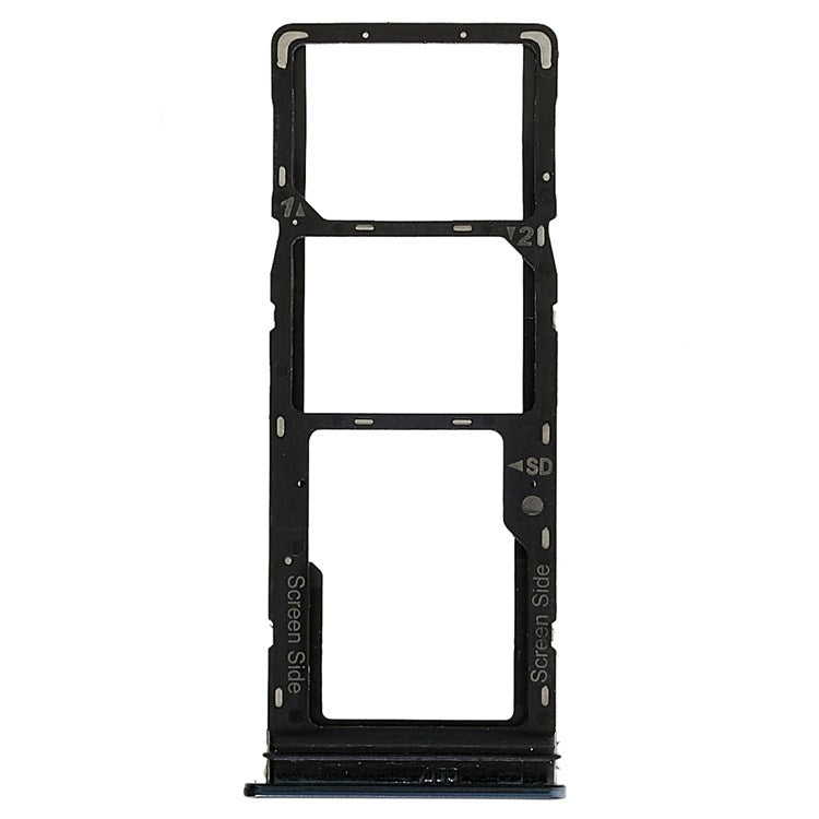 For Tecno Camon 15 4G CD7 Dual SIM Card + SD Card Tray Holder Replacement (without Logo) - Emerald
