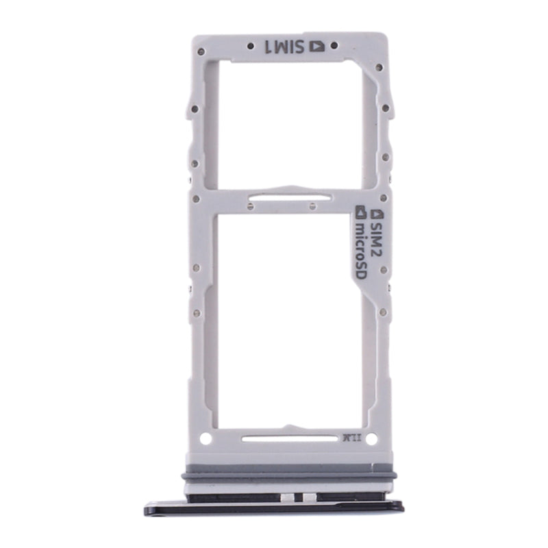 For Samsung Galaxy S20 Plus 4G / 5G / S20 Ultra 4G / 5G OEM Dual SIM Card + SD Card Tray Holder Replacement Part (without Logo) - Black