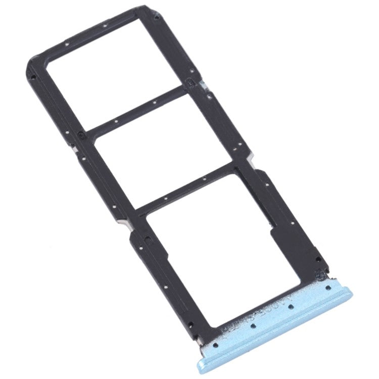 For Oppo A56 5G Dual SIM Card Tray Holder Replacement (without Logo) - Blue