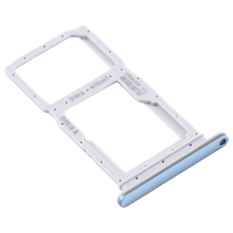 For Huawei Y9s Dual SIM Card Tray Holder Replacement (without Logo) - Baby Blue