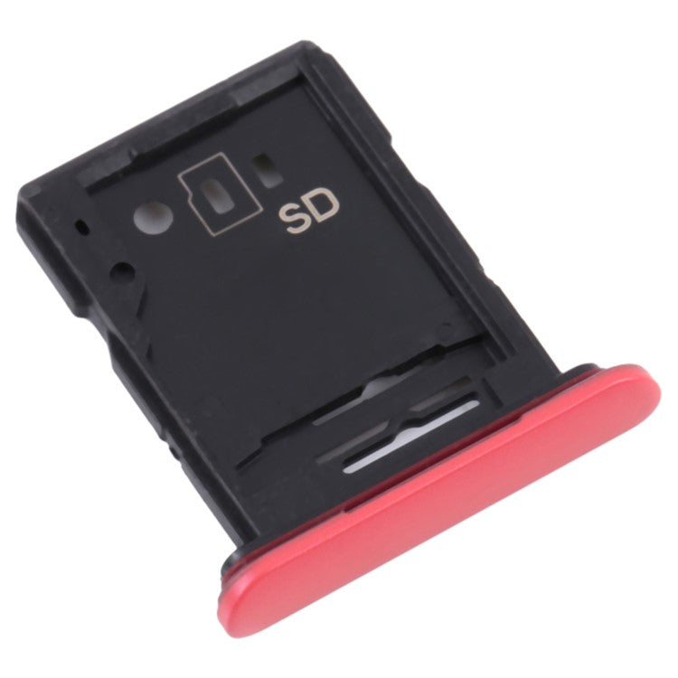 For Sony Xperia 10 III 5G OEM SIM Card Tray Holder Replacement (without Logo) - Red