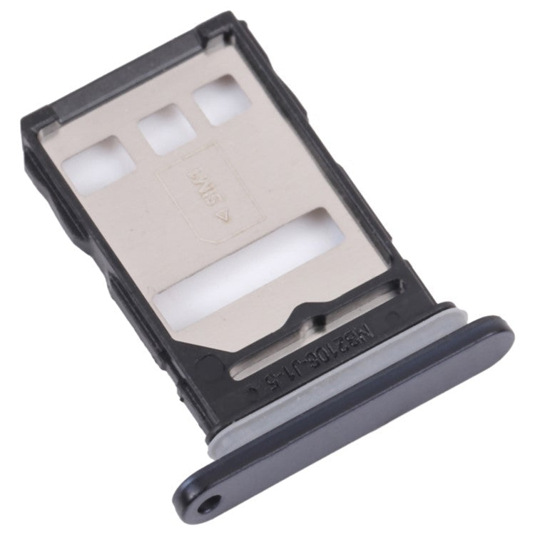 For Honor 70 5G Dual SIM Card Tray Holder Replacement (without Logo) - Black