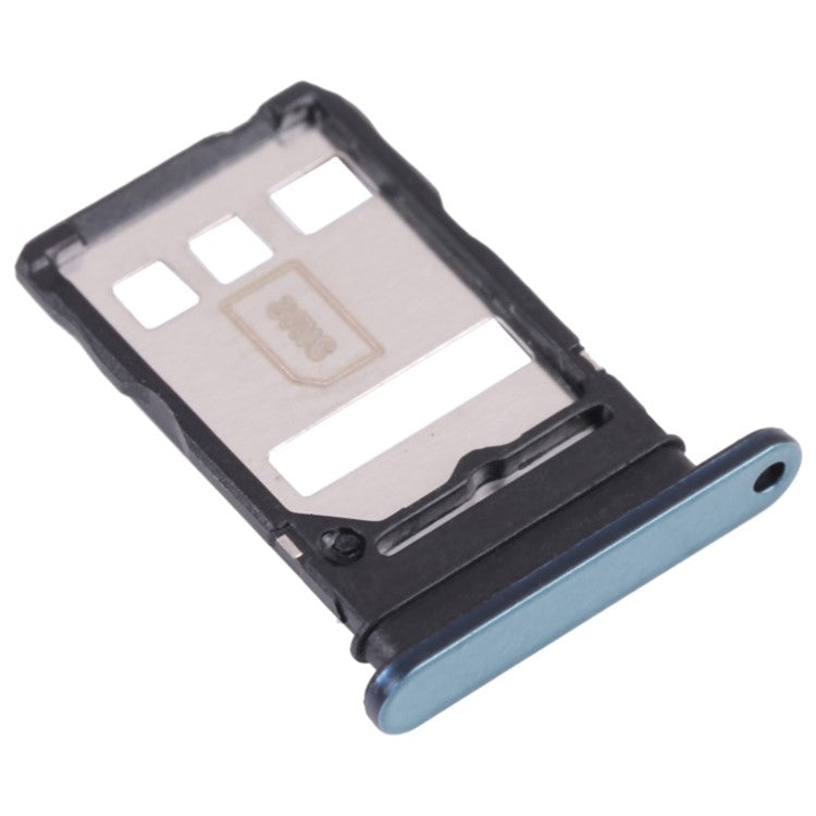 For Honor 70 5G Dual SIM Card Tray Holder Replacement (without Logo) - Blue