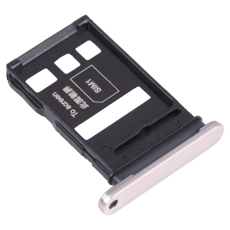 For Honor 50 Dual SIM Card Tray Holder Replacement Part (without Logo) - Silver