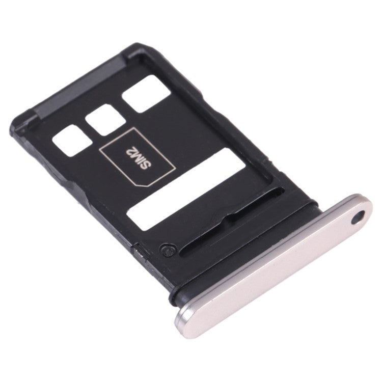 For Honor 50 Dual SIM Card Tray Holder Replacement Part (without Logo) - Silver
