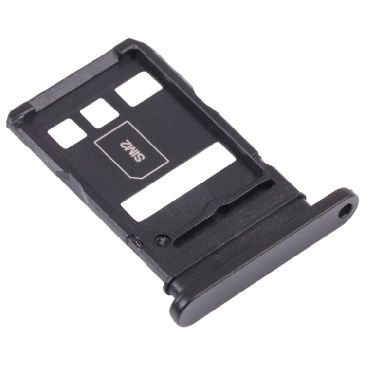 For Honor 50 Pro Dual SIM Card Tray Holder Phone Replacement Part (without Logo) - Black
