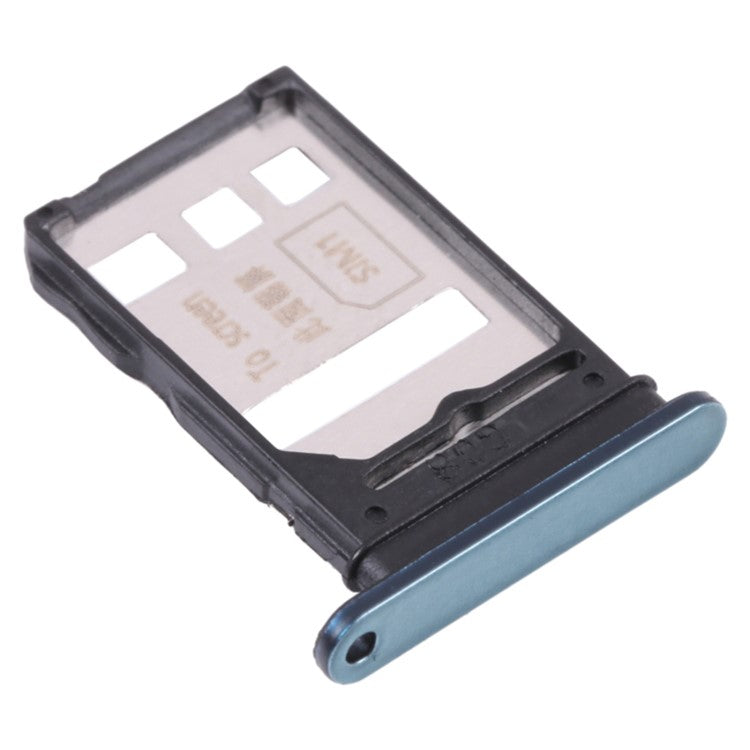 For Honor 50 Pro Dual SIM Card Tray Holder Phone Replacement Part (without Logo) - Blue