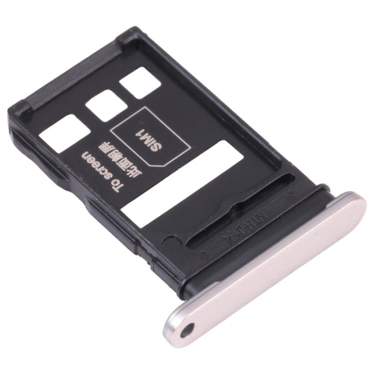 For Honor 50 Pro Dual SIM Card Tray Holder Phone Replacement Part (without Logo) - Silver