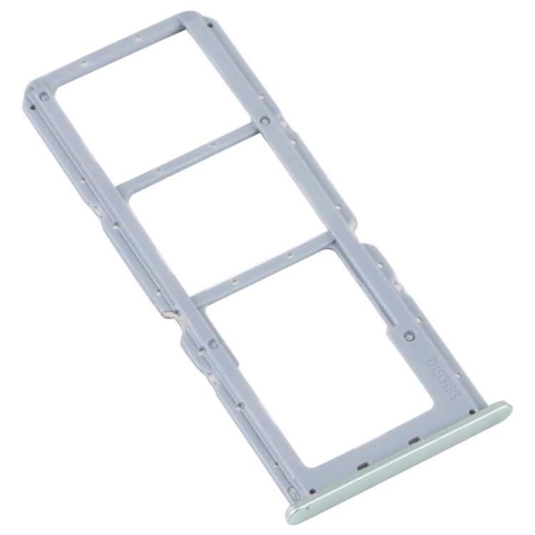 For Realme C30 4G Dual SIM Card + TF Card Tray Holder Replacement Part (without Logo) - Green