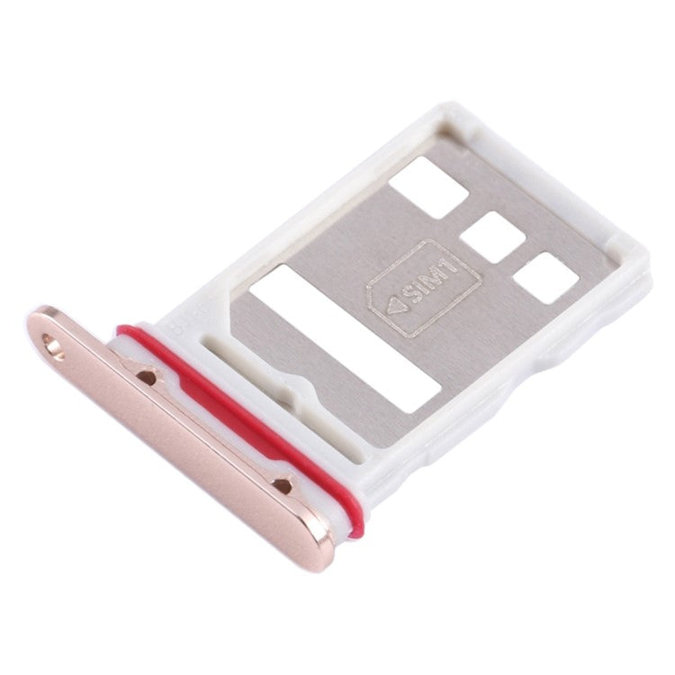 For Huawei Mate 50 Pro 4G SIM Card Tray Holder Replacement Part (without Logo) - Gold