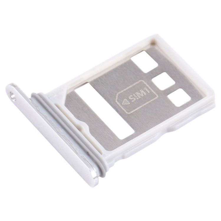 For Huawei P60 / P60 Pro SIM Card Tray Holder Replacement Part (without Logo) - Silver