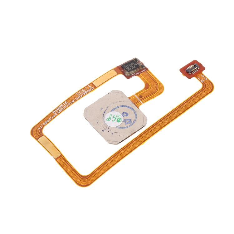 OEM Home Key Fingerprint Button Flex Cable Part Replacement for Oppo A7 - Black