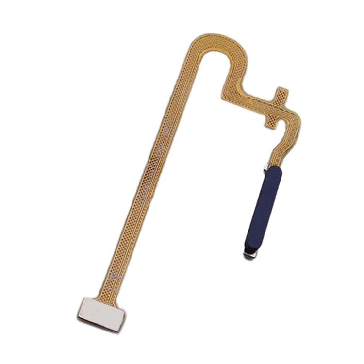 For Oppo A17 4G OEM Home Key Fingerprint Button Flex Cable Part (without Logo) - Black