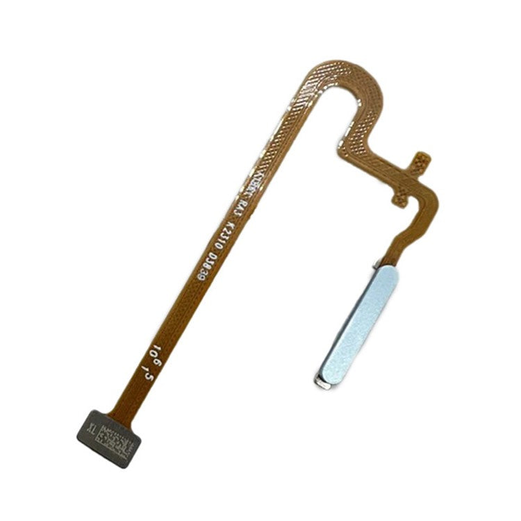 For Oppo A78 5G / A58x 5G / A58 5G OEM Home Key Fingerprint Button Flex Cable Part (Without Logo) - Silver