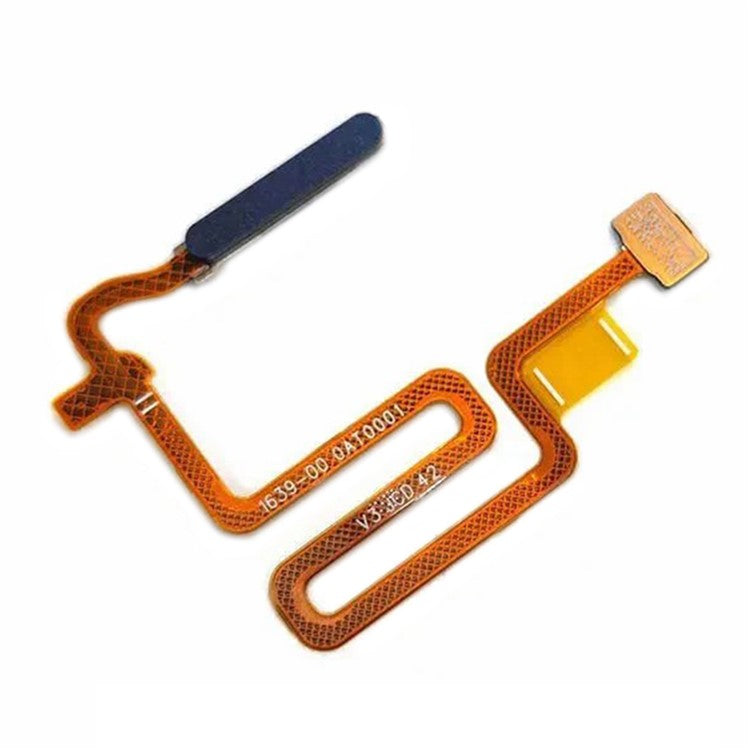 For Oppo A73 5G OEM Home Key Fingerprint Button Flex Cable Part (Without Logo) - Black