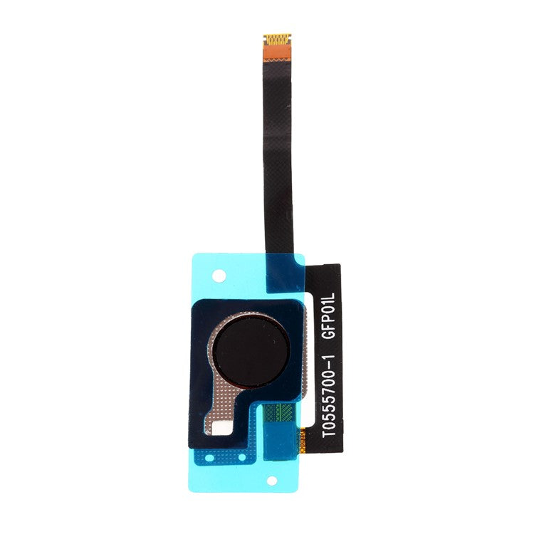 For Google Pixel 3 XL OEM Home Key Fingerprint Button Flex Cable Part Replacement (without Logo) - Black
