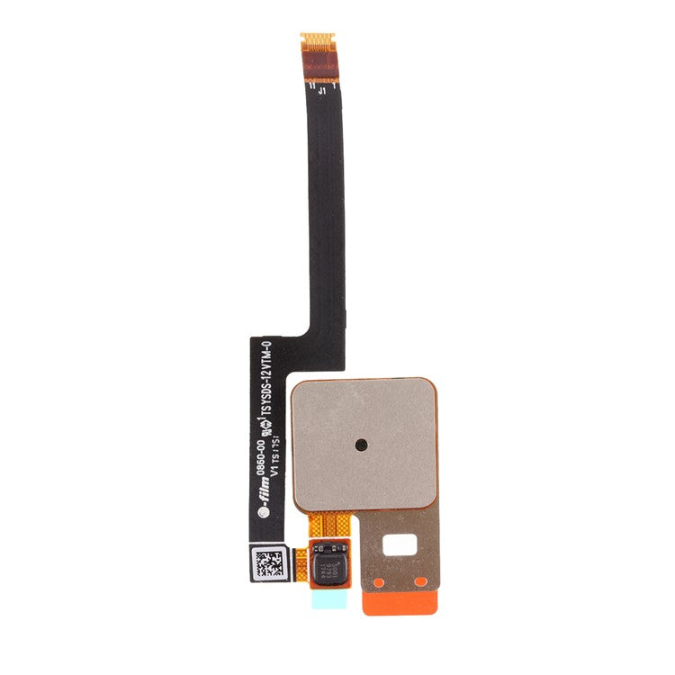For Google Pixel 3 XL OEM Home Key Fingerprint Button Flex Cable Part Replacement (without Logo) - White