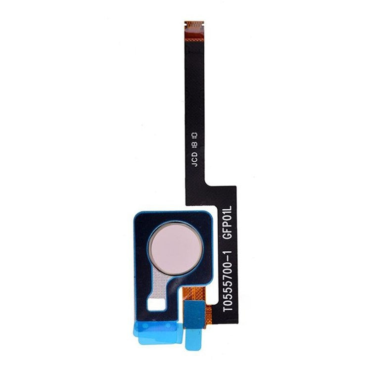For Google Pixel 3 XL OEM Home Key Fingerprint Button Flex Cable Part Replacement (without Logo) - Pink
