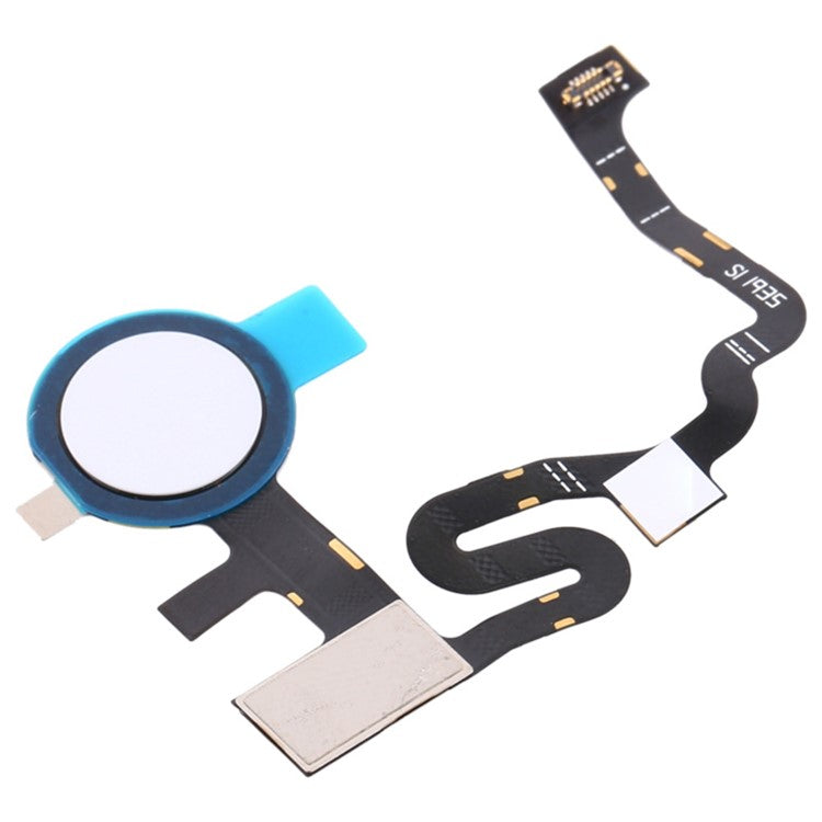 For Google Pixel 4a G025J GA02099 OEM Home Key Fingerprint Button Flexible Cable Replacement Part (without Logo) - White
