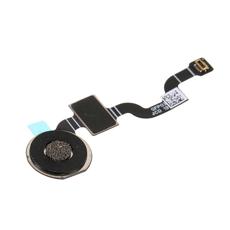 OEM Home Key Fingerprint Button Flex Cable Part Replacement (without Logo) for Google Pixel 3a XL G020C / G020G / G020F - Black