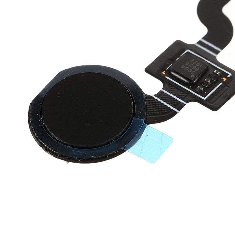 OEM Home Key Fingerprint Button Flex Cable Part Replacement (without Logo) for Google Pixel 3a XL G020C / G020G / G020F - Black