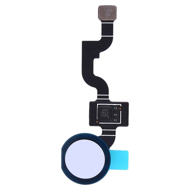 For Google Pixel 3a XL G020C / G020G / G020F OEM Home Key Fingerprint Button Flex Cable Part Replacement (without Logo) - Purple