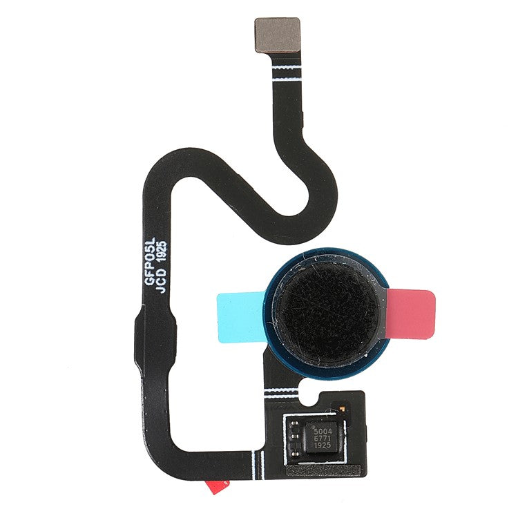 OEM Home Key Fingerprint Button Flex Cable Part Replacement (without Logo) for Google Pixel 3a G020A G020E G020B - Black