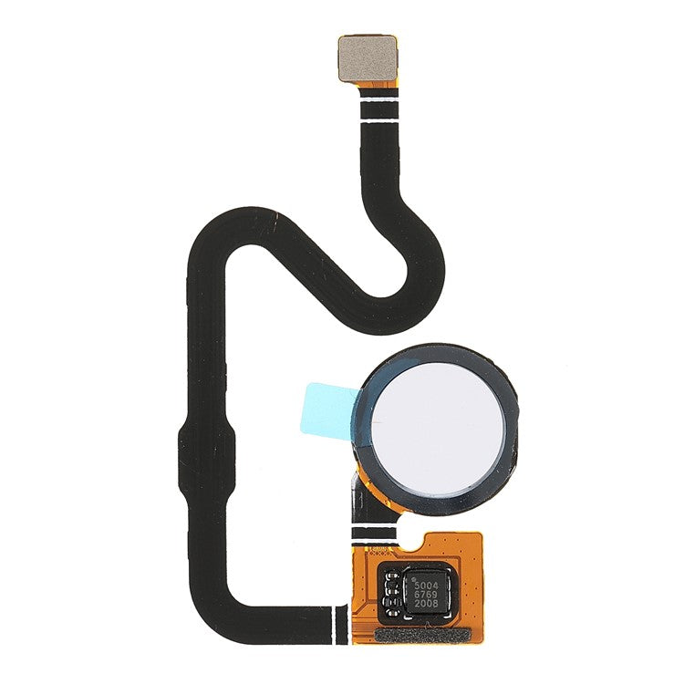 OEM Home Key Fingerprint Button Flex Cable Part Replacement (without Logo) for Google Pixel 3a G020A G020E G020B - White