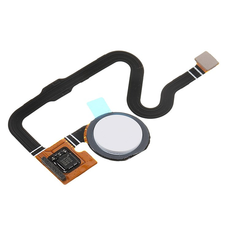 OEM Home Key Fingerprint Button Flex Cable Part Replacement (without Logo) for Google Pixel 3a G020A G020E G020B - White