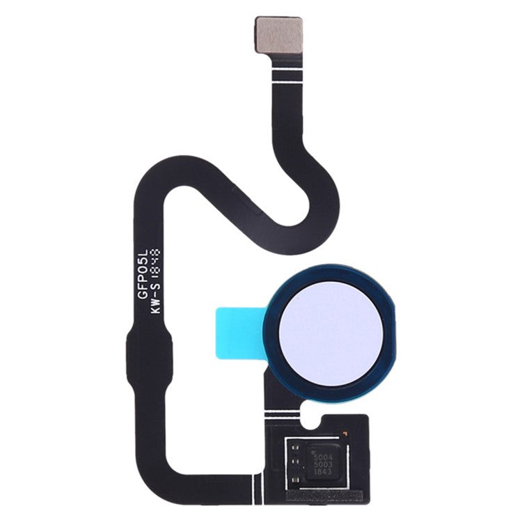 For Google Pixel 3a G020A G020E G020B OEM Home Key Fingerprint Button Flex Cable Part Replacement (without Logo) - Purple
