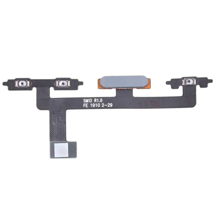 For Sony Xperia 10 OEM Home Key Fingerprint Button Flex Cable Part (without Logo) - Black