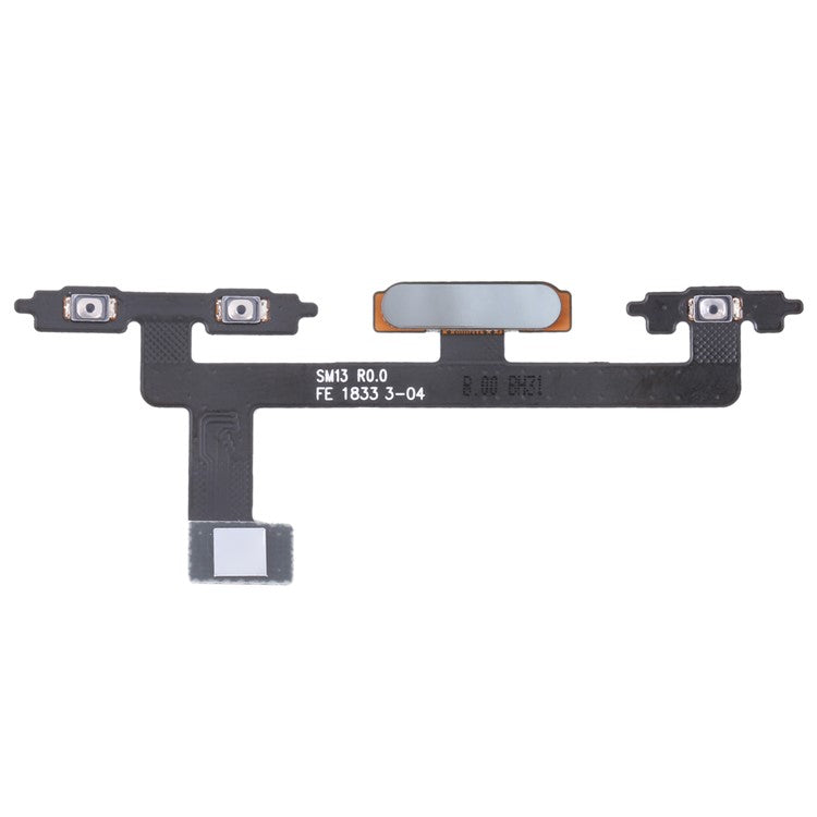 For Sony Xperia 10 OEM Home Key Fingerprint Button Flex Cable Part (without Logo) - White
