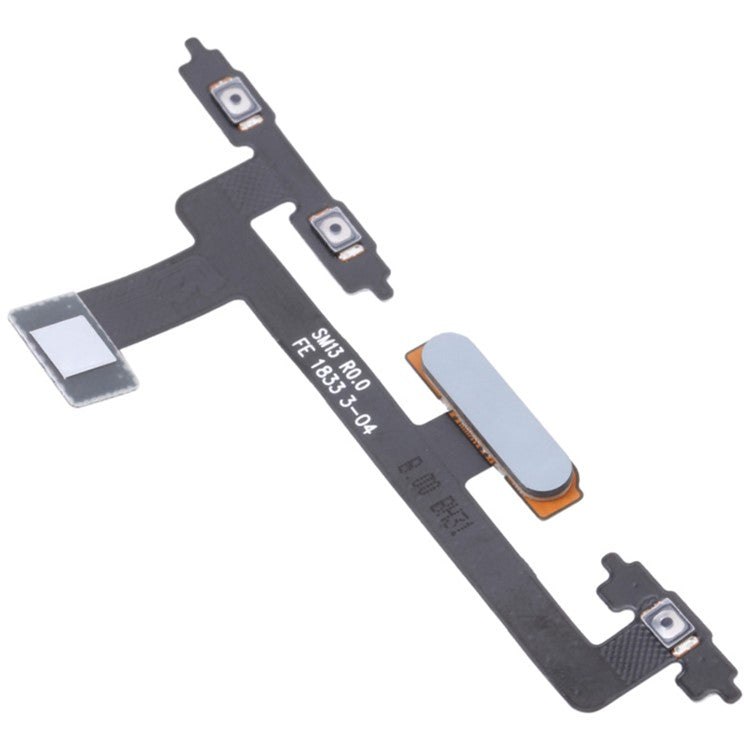 For Sony Xperia 10 OEM Home Key Fingerprint Button Flex Cable Part (without Logo) - White
