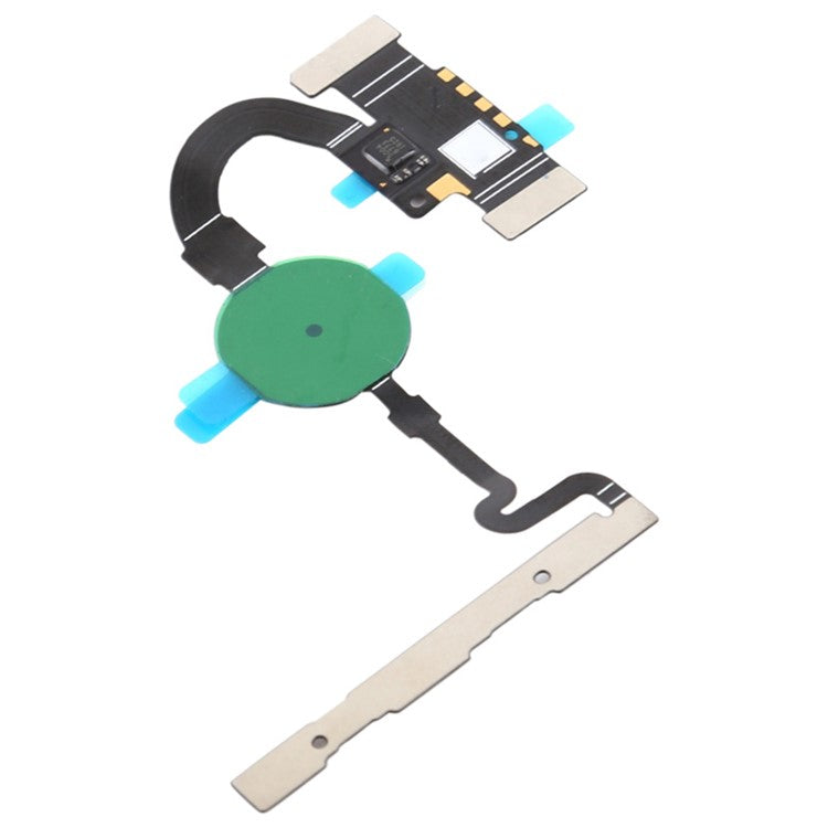 For Google Pixel 5 OEM Fingerprint Identification Flex Cable Power On / Off and Volume Cable (without Logo) - Grey