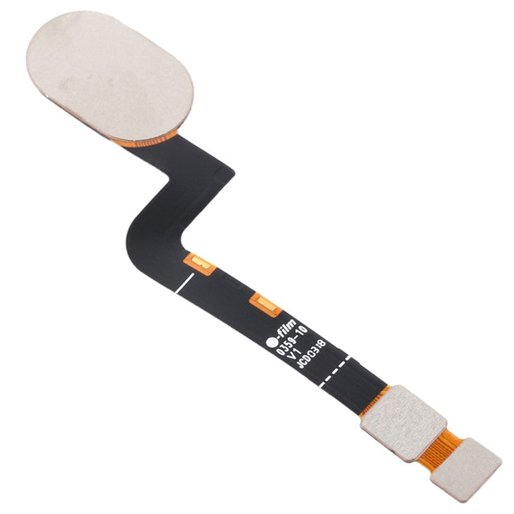 For Motorola Moto G5S OEM Home Key Fingerprint Button Flex Cable Repair Part (without Logo) - Black