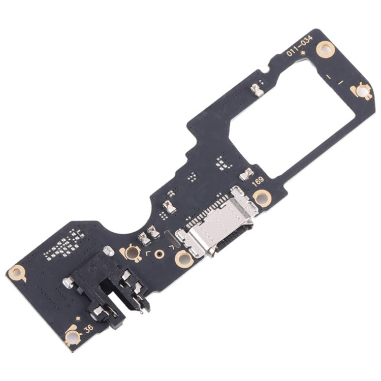 For Oppo A78 4G Dock Connector Charging Port Flex Cable Repair Part (Without Logo)