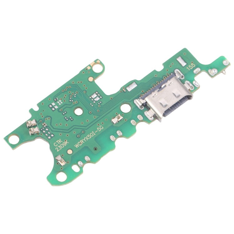 For Honor X8a 4G Dock Connector Charging Port Flex Cable Repair Part (Without Logo)