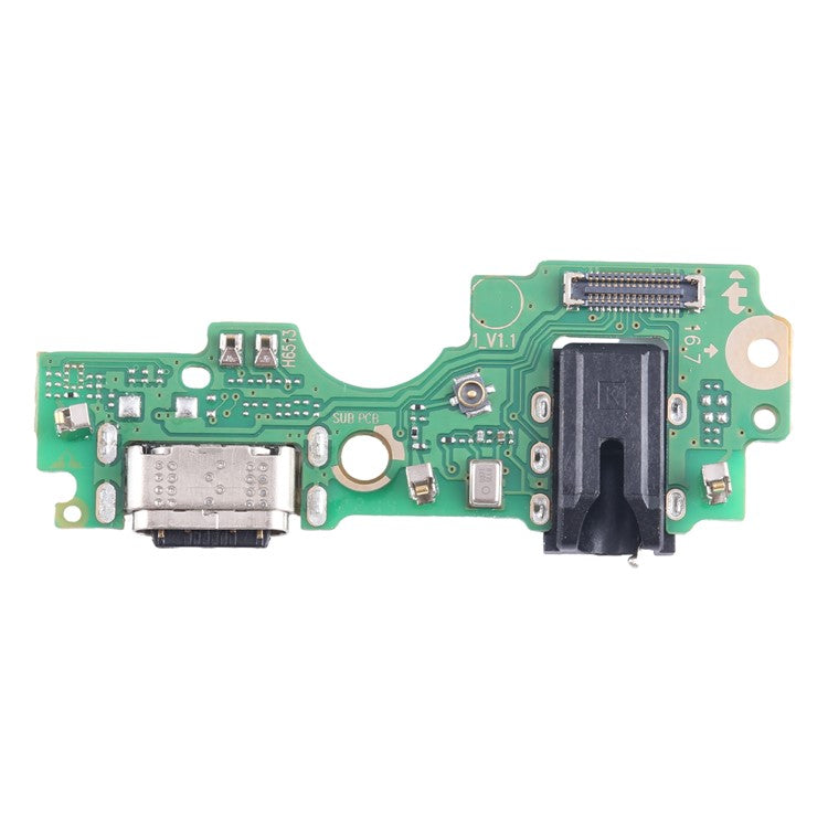 For TECNO Spark 9T 4G KH6 Dock Connector Charging Port Flex Cable Repair Part (Without Logo)